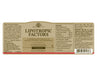 Solgar Lipotropic Factors 50 Tablets