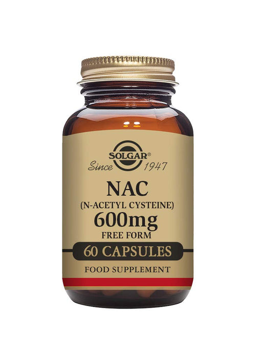 Solgar NAC N-AcetylCysteine600mg 60Cap