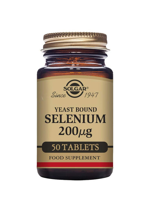 Solgar Selenium 200mcg Tablets 50