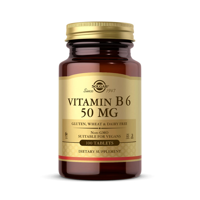 Solgar Vit B6 50mg 42x100 TAB