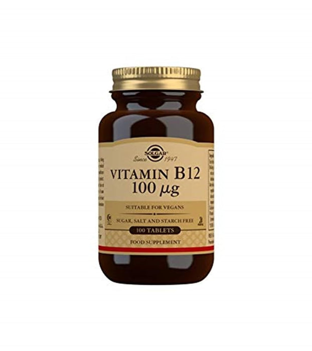 Solgar Vitamin B12 100 mcg 100 Tablets
