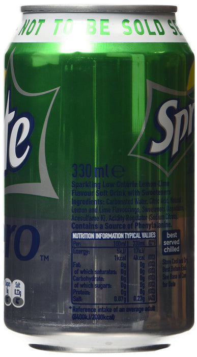 Sprite Zero Sugar can 24 x 330ml
