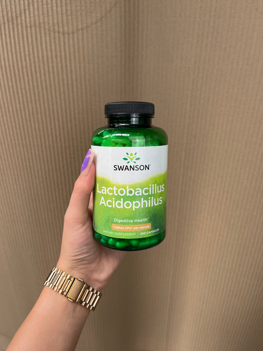 Swanson Lactobacillus Acidophilus 1 Billion CFU 250 Capsules
