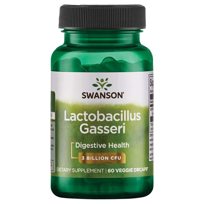 Swanson Lactobacillus Gasseri 3 Billion CFU 60 Vegetarian Capsules