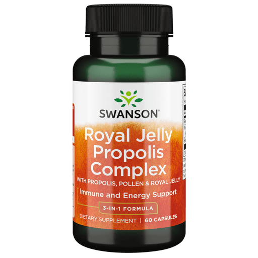 Swanson Royal Jelly Propolis Complex 60 Caps | Top Rated Sports Supplements at MySupplementShop.co.uk