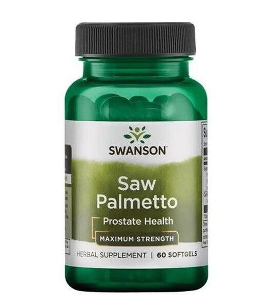 Swanson Saw Palmetto, Maximum Strength - 60 softgels