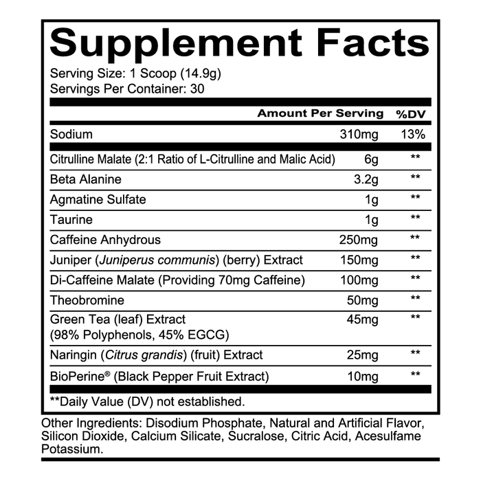 Redcon1 Total War Preworkout 30 Servings ≈433g