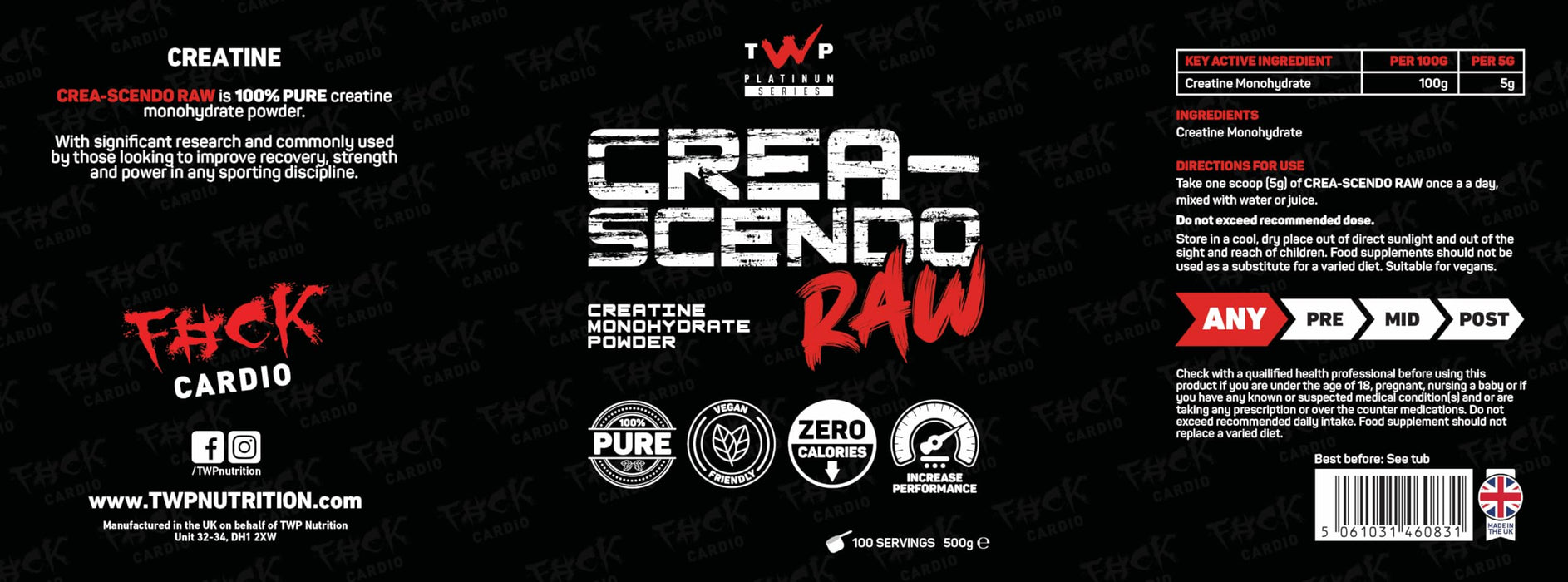 TWP Crea-RAW 500g