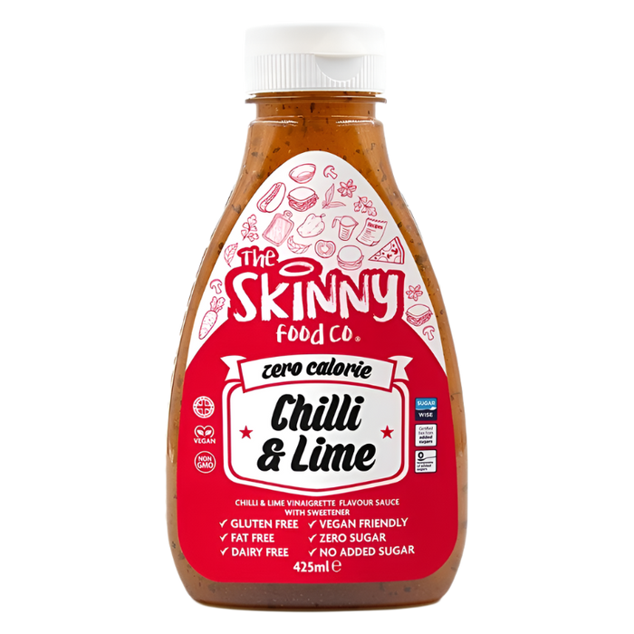 The Skinny Food Co Zero Calorie Skinny Vinaigrette 425ml Chilli & Lime