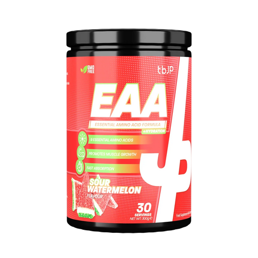 Trained By JP EAA Plus Hydration 300g (30 Servings) - Sour Watermelon - Sports Supplements at MySupplementShop by Trained By JP