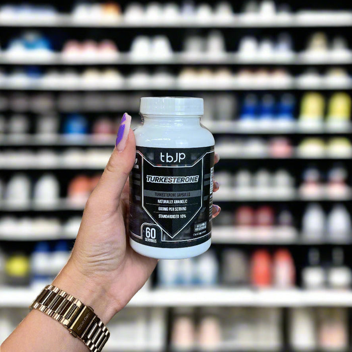 Trained By JP Turkesterone | 600mg High Strength | 60 Capsules