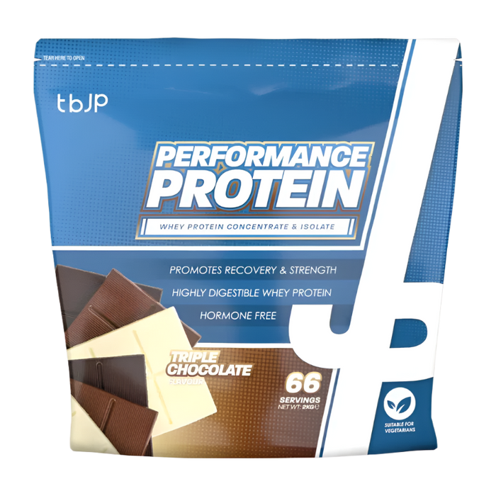 Trained by JP Performance Protein 2kg – 66 Servings | Whey Blend | High Protein Recovery