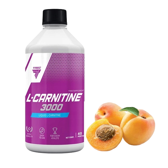 Trec Nutrition L-Carnitine 3000 Liquid, Apricot 500ml