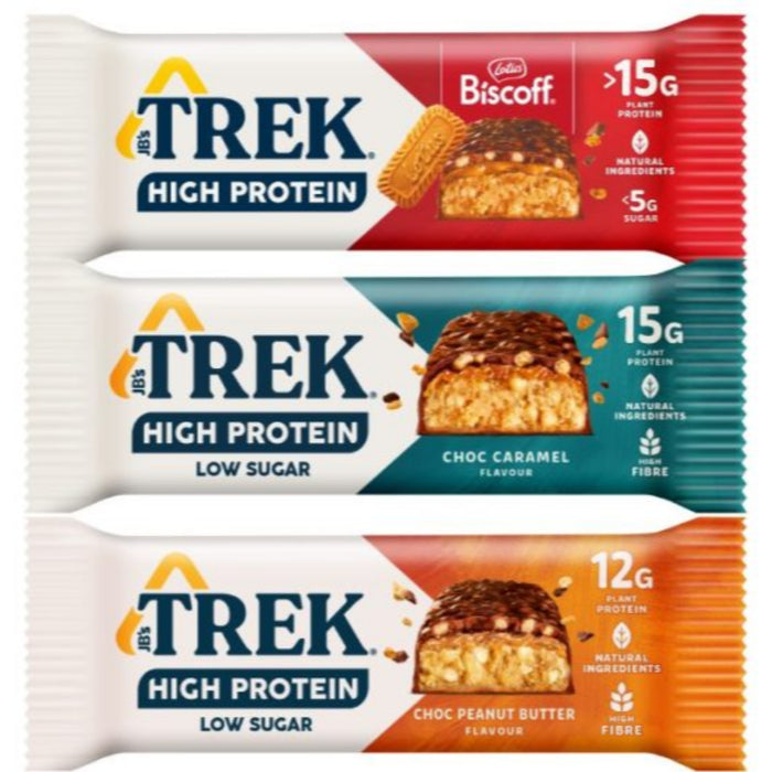 Trek High Protein Low Sugar 12x55g