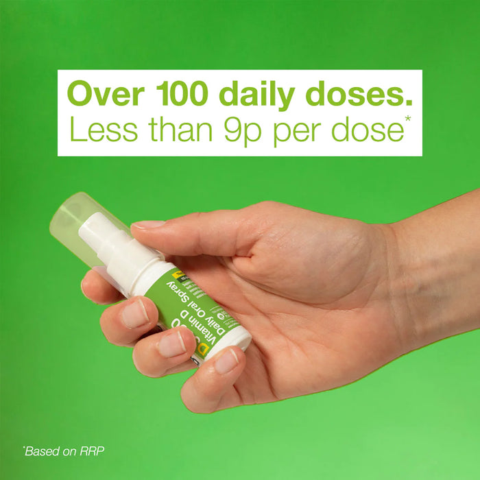 BetterYou DLux 3000iu- Vitamin D Oral Spray 15ml | High-Quality Vitamins & Supplements | MySupplementShop.co.uk