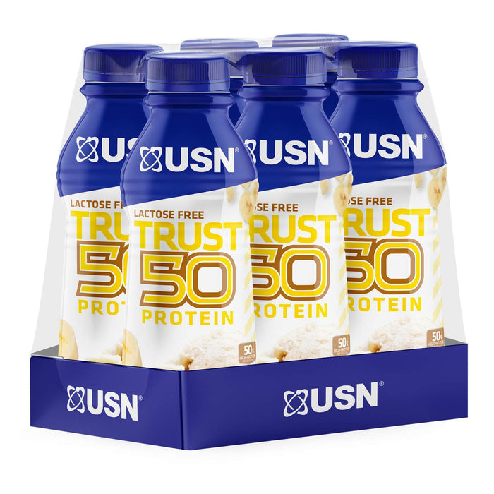USN Trust Protein 50 6x500ml - Sports Nutrition at MySupplementShop by USN