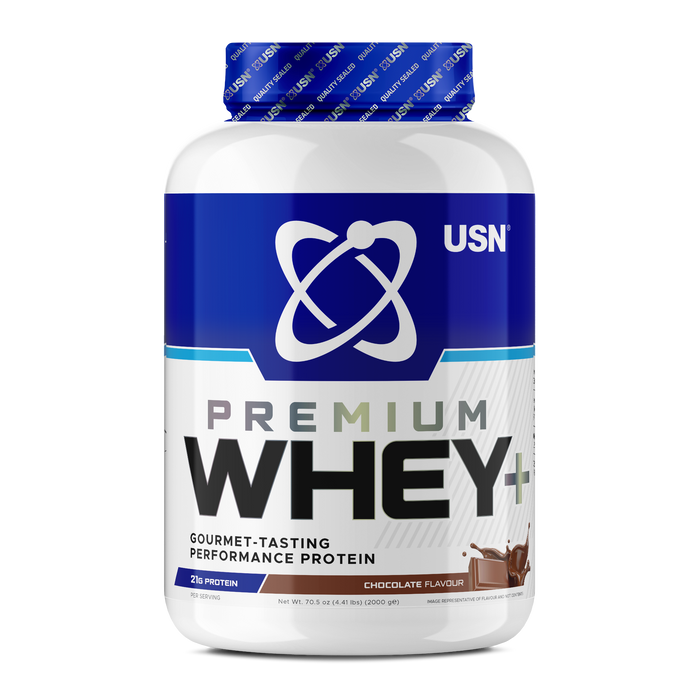 MySupplementShop Protein Powder USN Whey+ Premium Protein Powder 2kg by USN