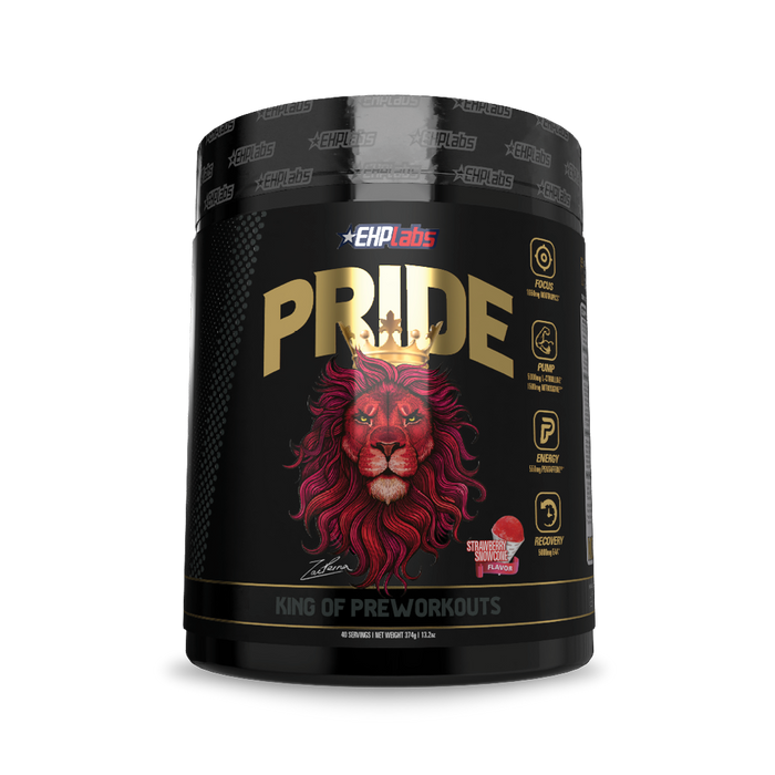 EHP Labs Pride Preworkout 40 Servings Unleash Your Ultimate Performance - Strawberry Snowcone - Pre Workout at MySupplementShop by EHP LABS