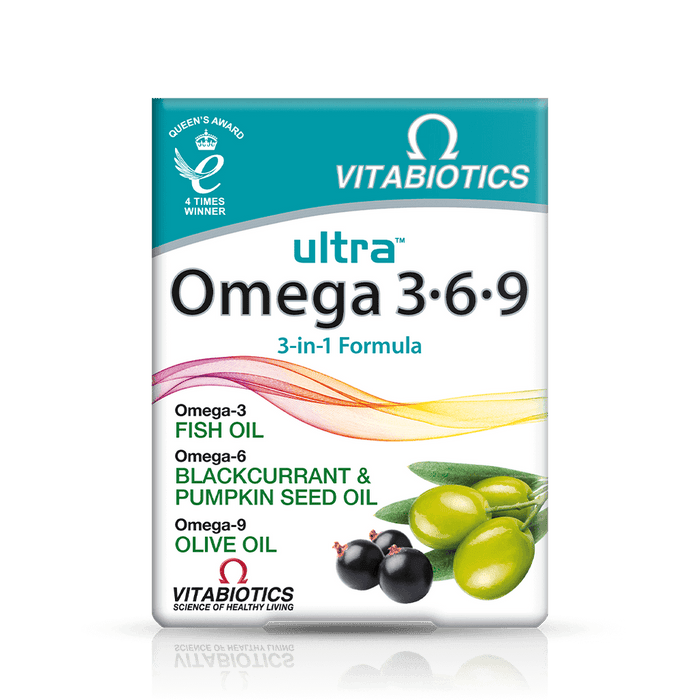 Vitabiotics Ultra Omega 3-6-9 3-in-1 Formula 60 Capsules