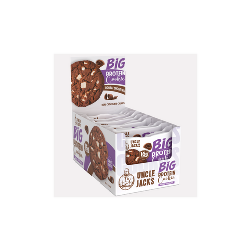 Uncle Jack's Big Protein Cookies 12 x 100g