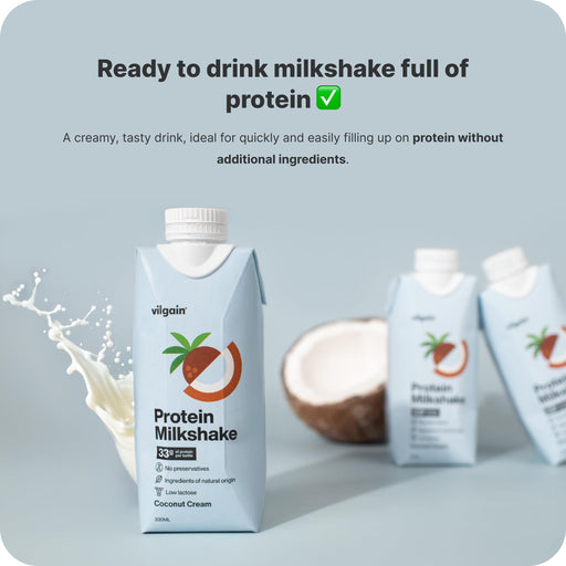 Vilgain Protein Milkshake 12x330ml