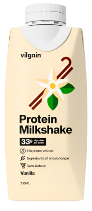 Vilgain Protein Milkshake 12x330ml
