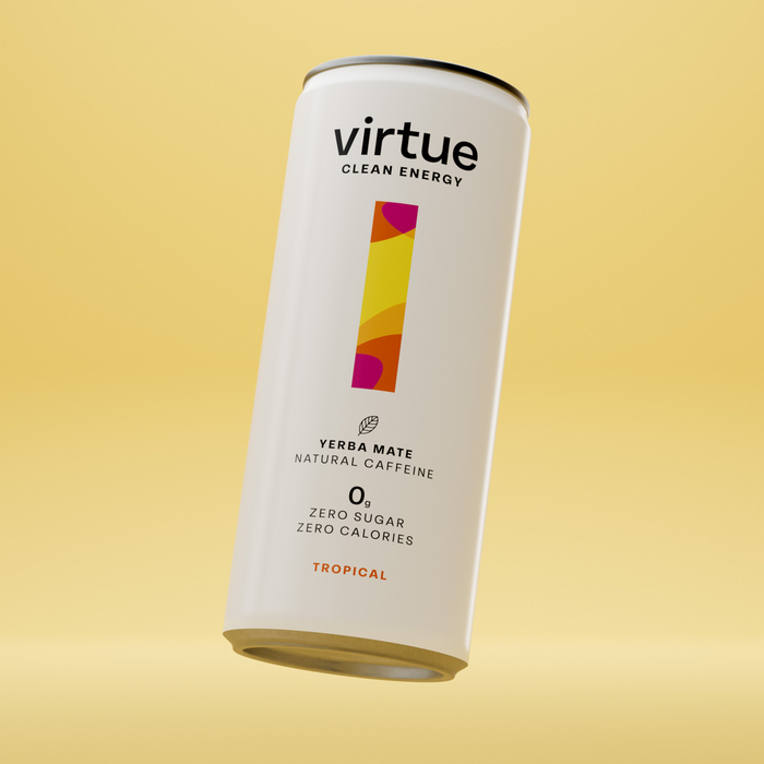 Virtue Yerba Mate - Natural Energy Drink - 12 x 250ml - Health Foods at MySupplementShop by Virtue