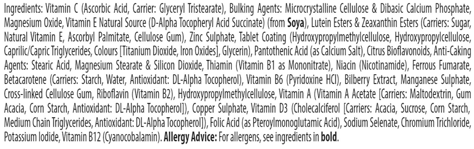 Vitabiotics Visionace 30 Capsules - Other at MySupplementShop by Vitabiotics