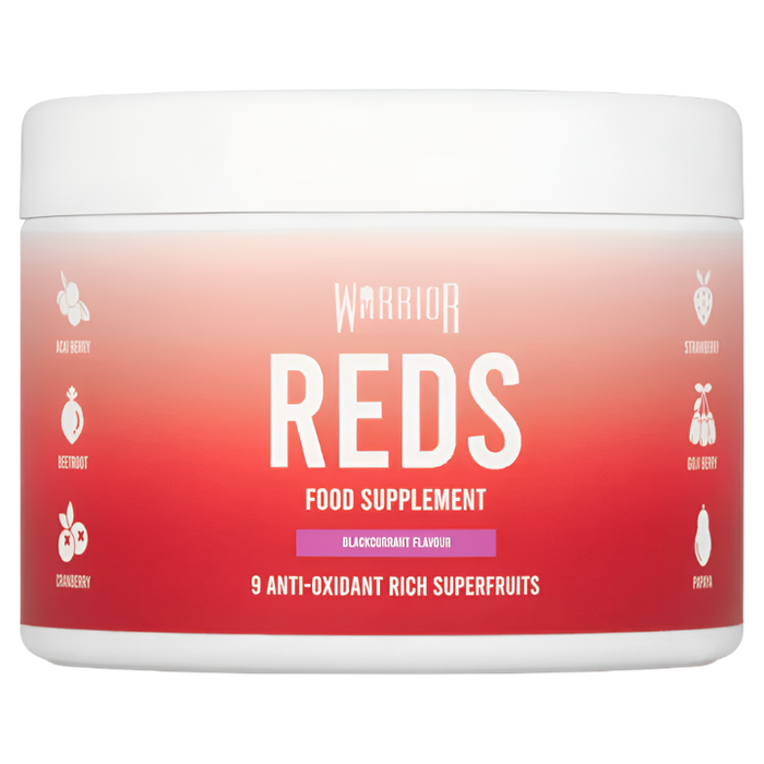 Warrior REDS Superfood Blend – 9 Natural Ingredients | 20 Servings