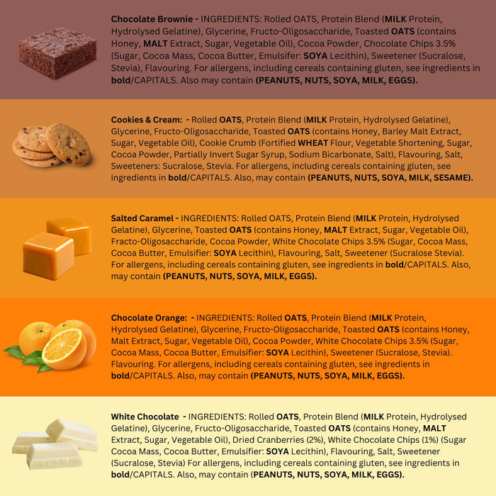 Warrior Raw Protein Flapjack 12 bars