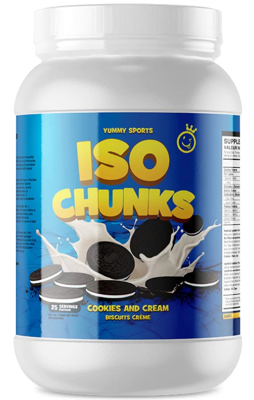 Yummy Sports ISO Chunk 25 Serv 800g Cookies Cream