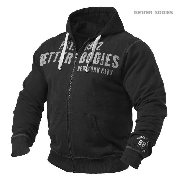 Better Bodies Graphic Hoodie - Black - Medium - Hoodie at MySupplementShop by Better Bodies