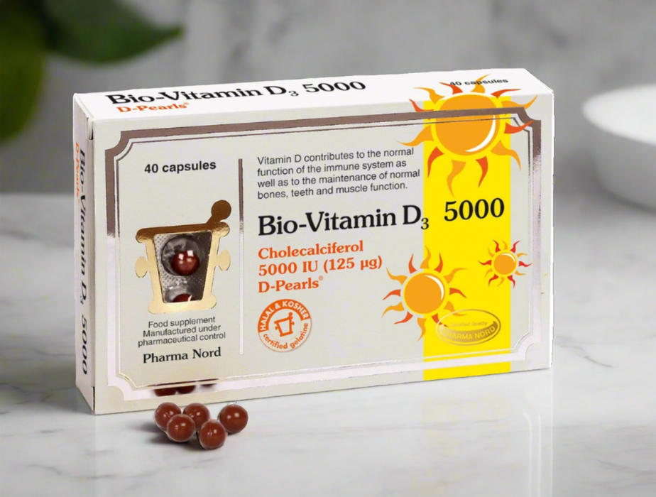 Pharma Nord Bio-Vitamin D-Pearls, 5000iu, 30 Capsules