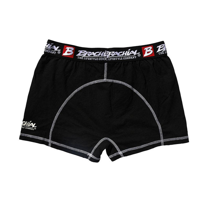 Brachial 2 Pack Boxer Shorts - Blue &amp; Black