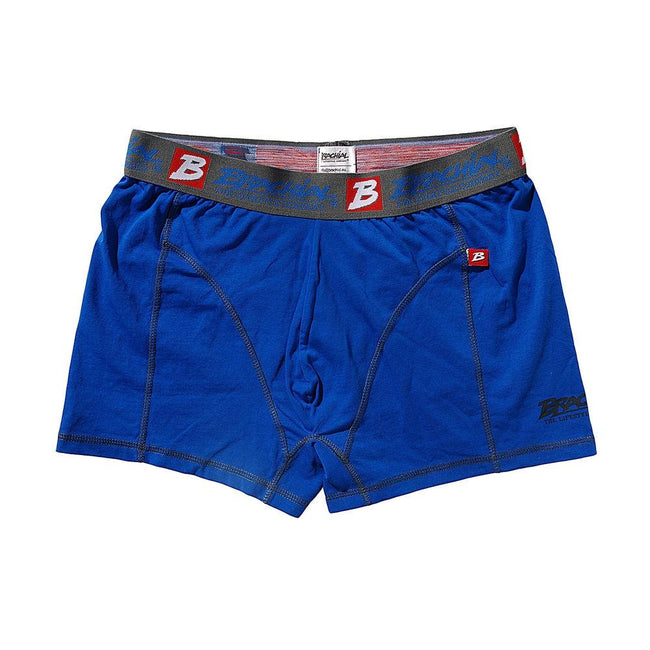 Brachial 2 Pack Boxer Shorts - Blue &amp; Black