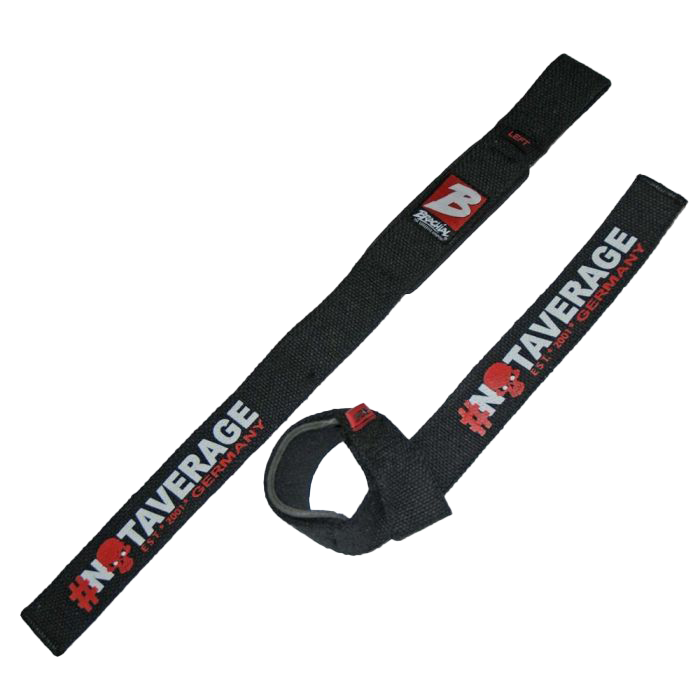 Brachial Lifting Straps Strong - Black/Red