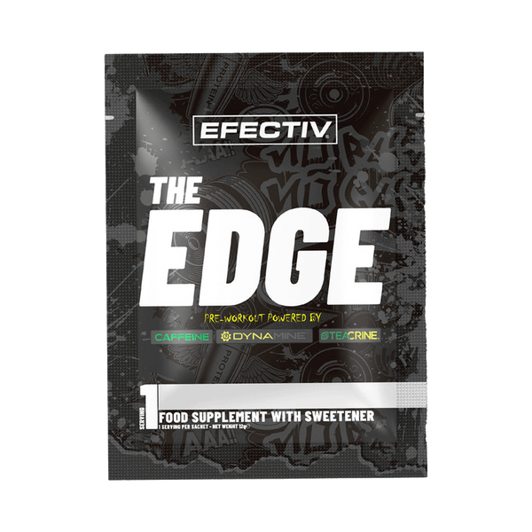 Efectiv Nutrition Efectiv The Edge Pre Workout 12g Best Value Single Servings/Trials at MYSUPPLEMENTSHOP.co.uk