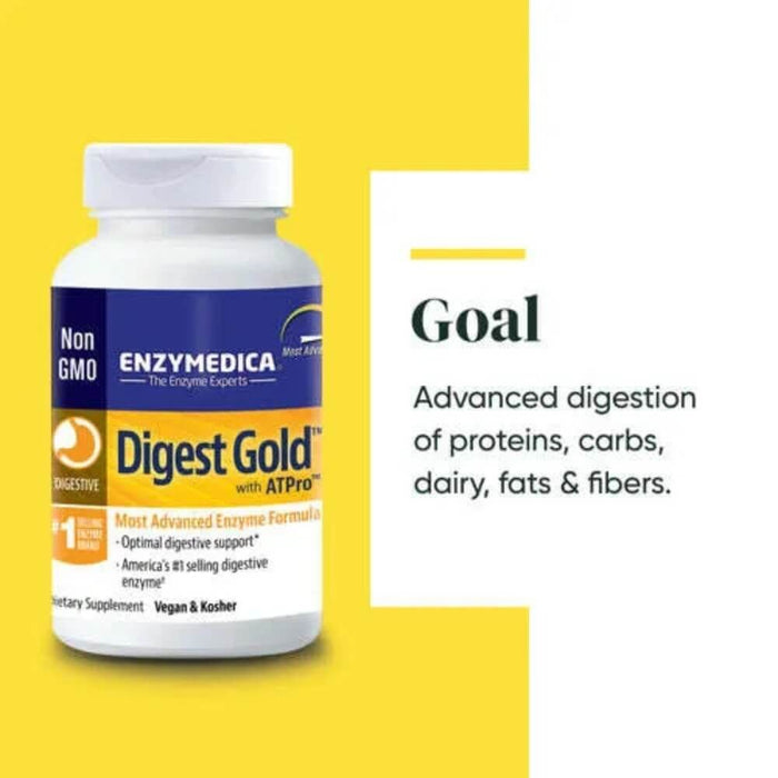 Enzymedica Digest Gold 180 Capsules Best Value Nutritional Supplement at MYSUPPLEMENTSHOP.co.uk