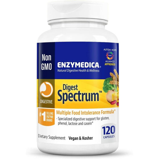 Enzymedica Digest Spectrum 120 Capsules Best Value Nutritional Supplement at MYSUPPLEMENTSHOP.co.uk