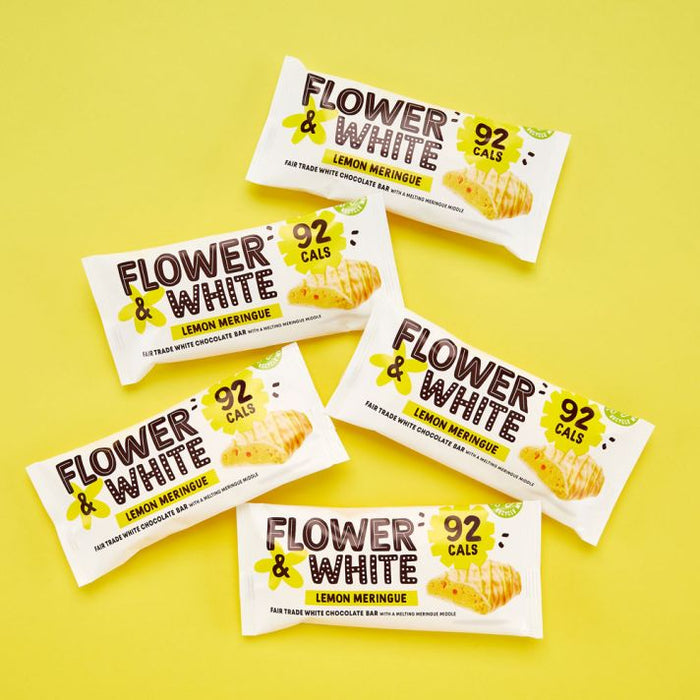 Flower&White Meringue Bar 12x20g