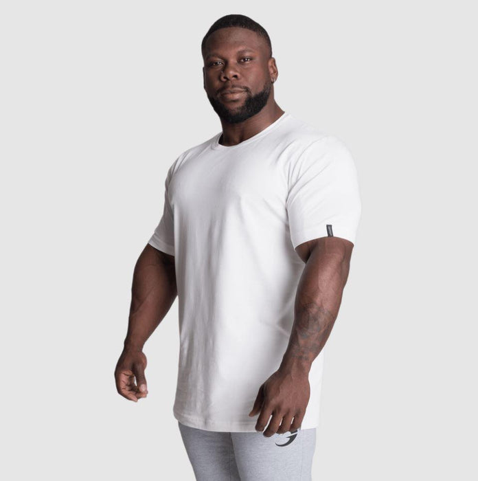 GASP Classic Tapered Tee - Off White - Medium - T-Shirt at MySupplementShop by Gasp