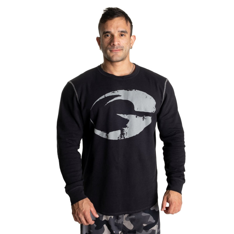 GASP Thermal Logo Sweater Asphalt