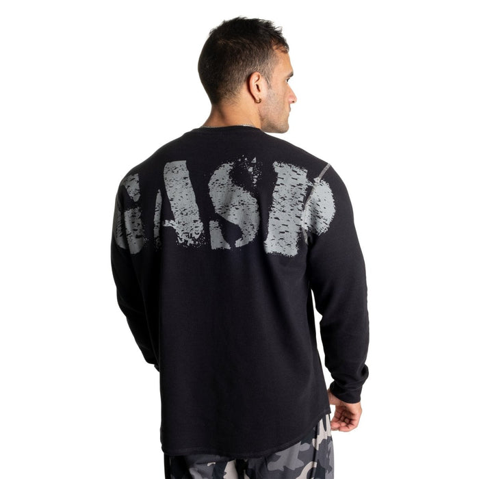 GASP Thermal Logo Sweater Asphalt