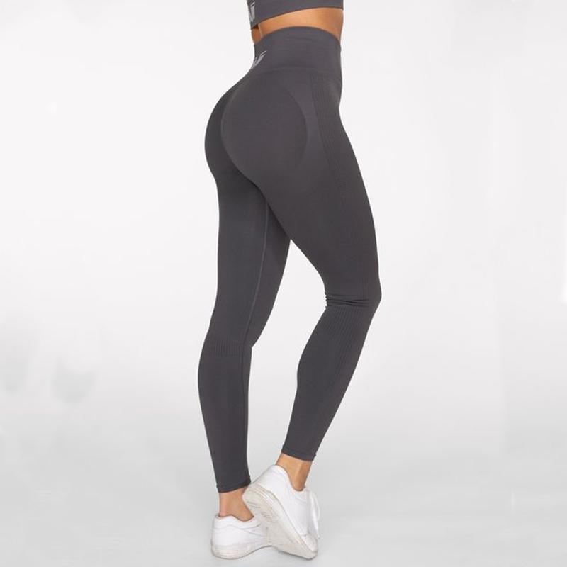 Gavelo Seamless Booster Leggings- Gun Metal