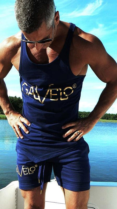 Gavelo Mens Victory Tank Blue