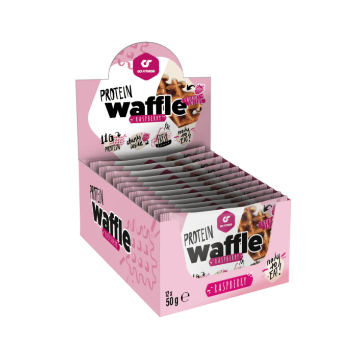 Go Fitness Protein Waffle 12x50g Chocolate Hazelnut Flavour