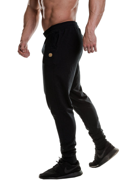 Gold's Gym Fitted Jog Pants Black - Small - Jog Pants at MySupplementShop by Gold's Gym