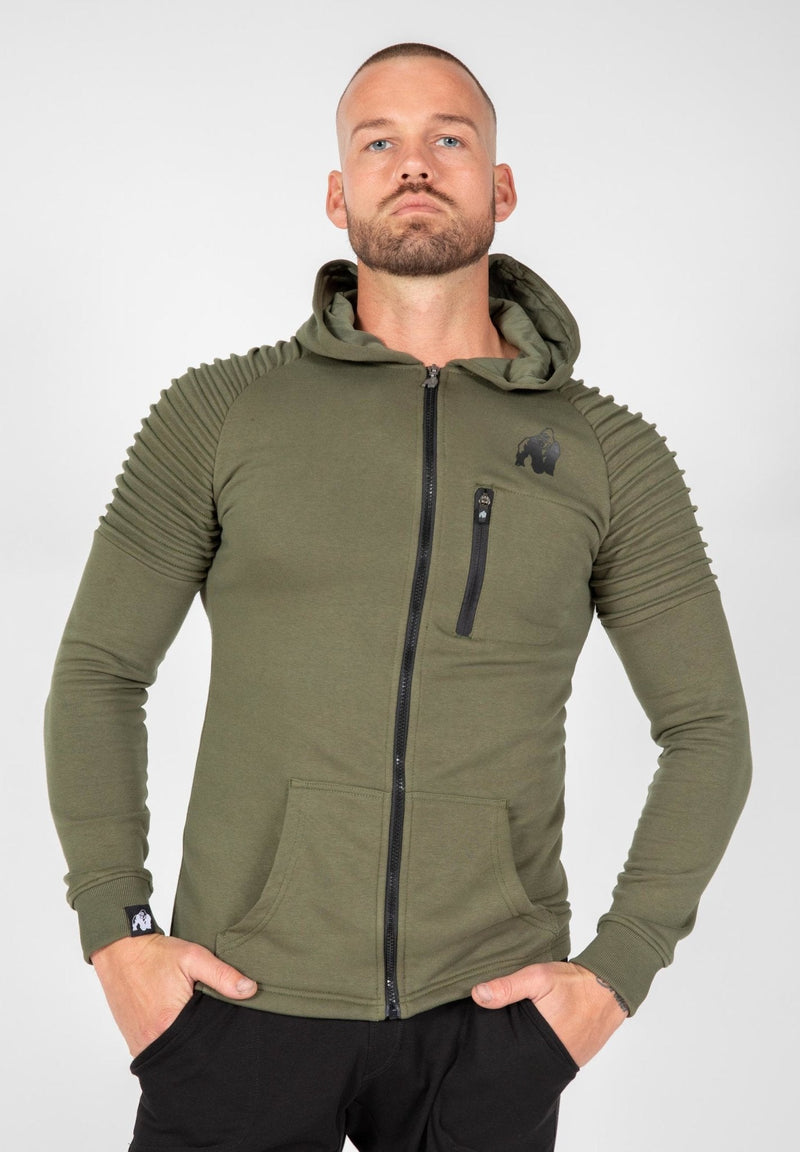 Gorilla Wear Delta Hoodie - Army Green