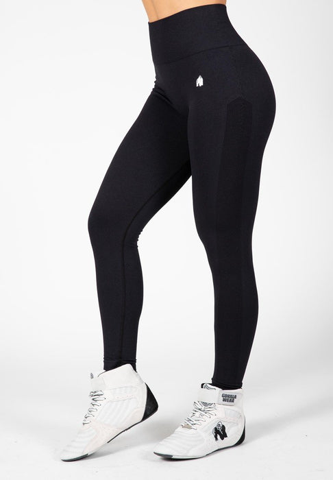 Gorilla Wear Hilton Seamless Leggings - Black