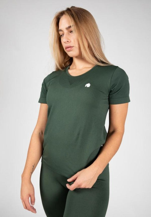 Gorilla Wear Neiro Seamless T-Shirt - Army Green